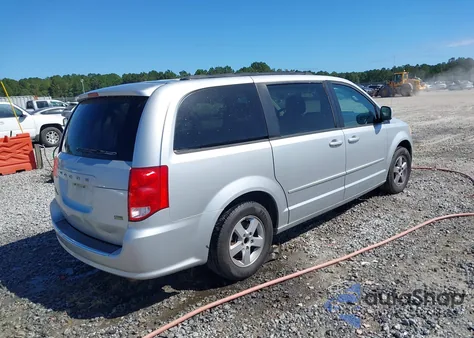 2012 Dodge Grand Caravan Sxt from USA, damaged, VIN 2C4RDGCG3CR196667
